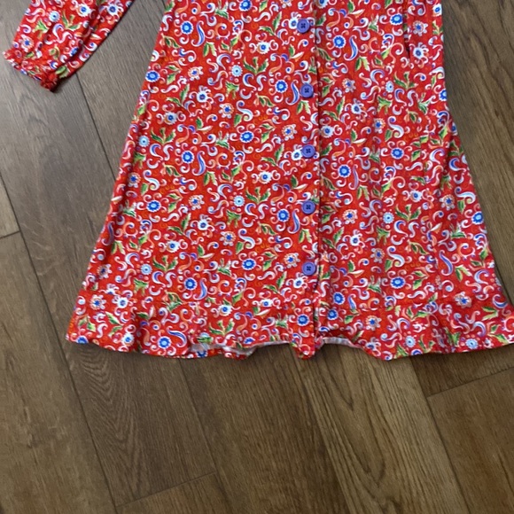 Hanna Andersson long sleeve size 130cm/8 US dress - Picture 4 of 5